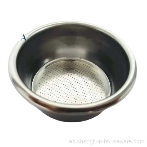 54 mm de acero inoxidable Poldes Bowl Portafilter